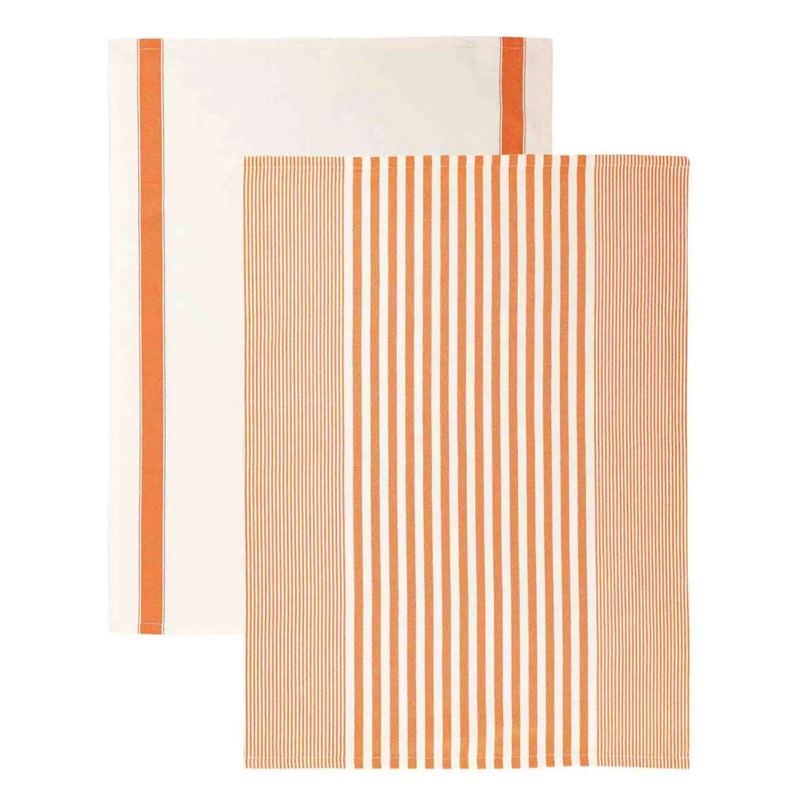 Kjøkkenhåndkle Georg 50x70 sett oransje