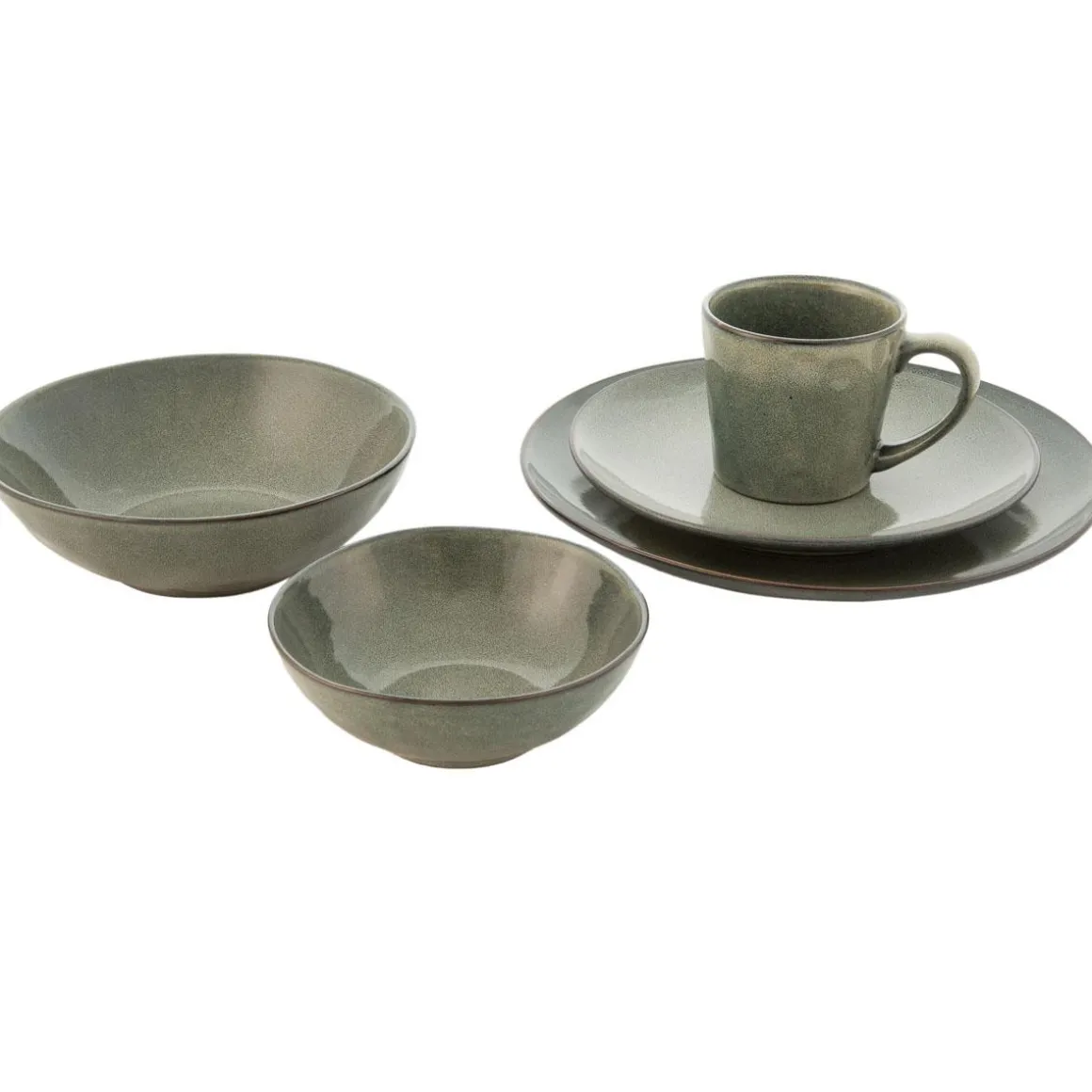 Kopp Iben grønn-blå