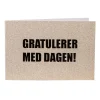Kort Gratulerer med dagen
