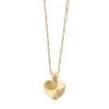 Kort kjede med hjerte, Gull