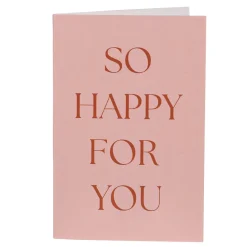 Kort So Happy for you