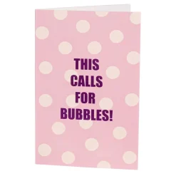 Kort This calls for bubbles