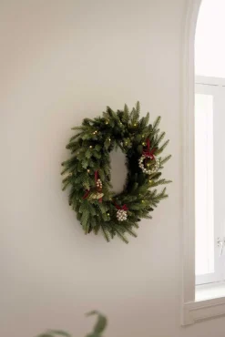 Krans med ledlys Ø60cm