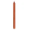 Kronelys 100% stearin 27,5 cm rust brun