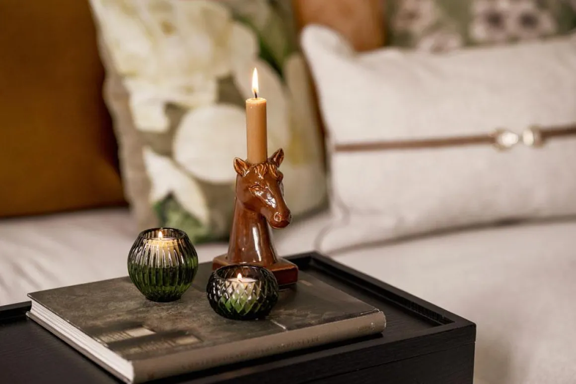 Kronelysestake Hest 14,6 cm