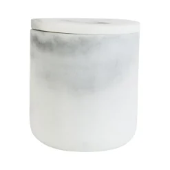 Krukke m/lokk Marmor