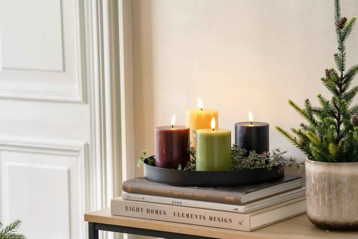 Kubbelys 9 cm, lilla