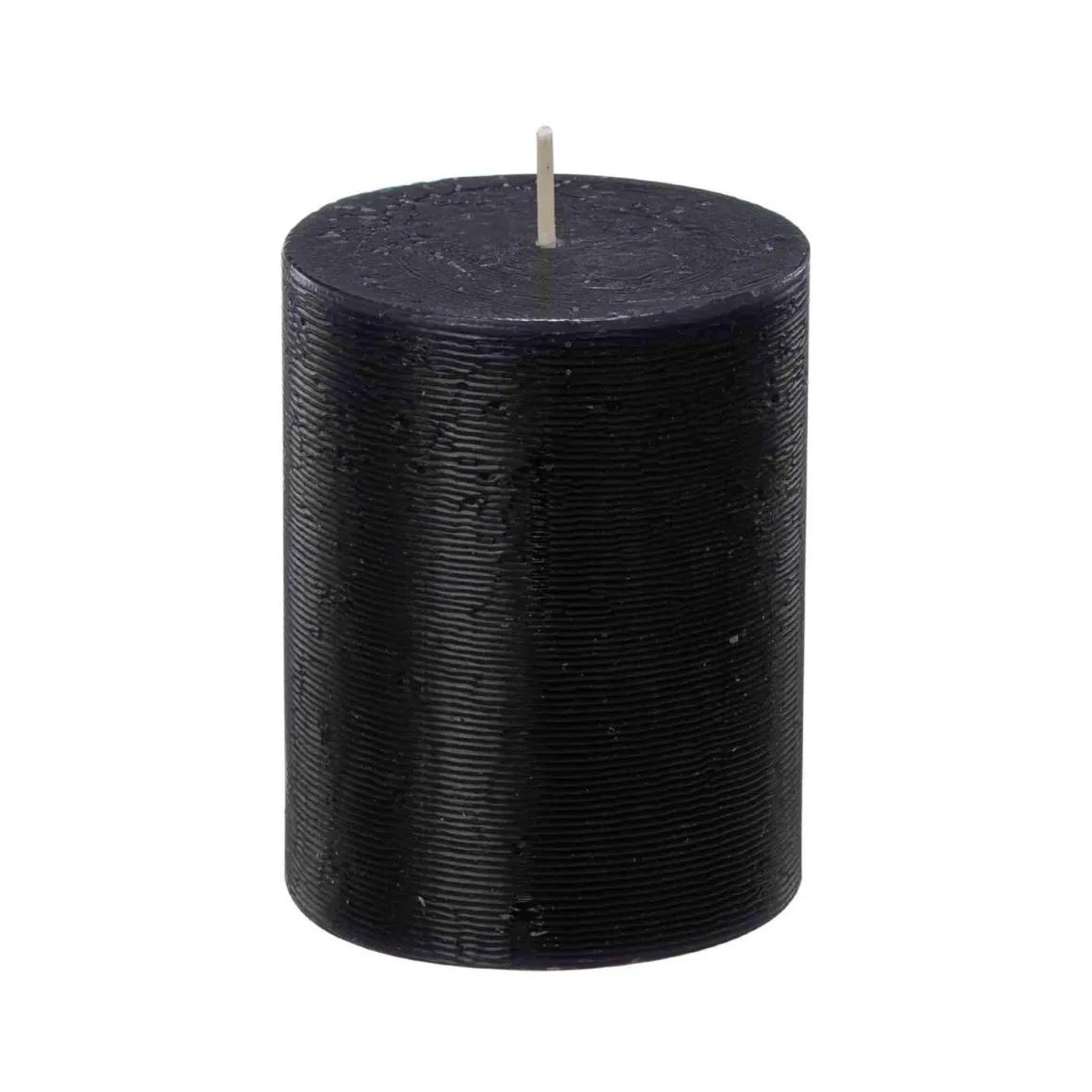 Kubbelys 9 cm Sort