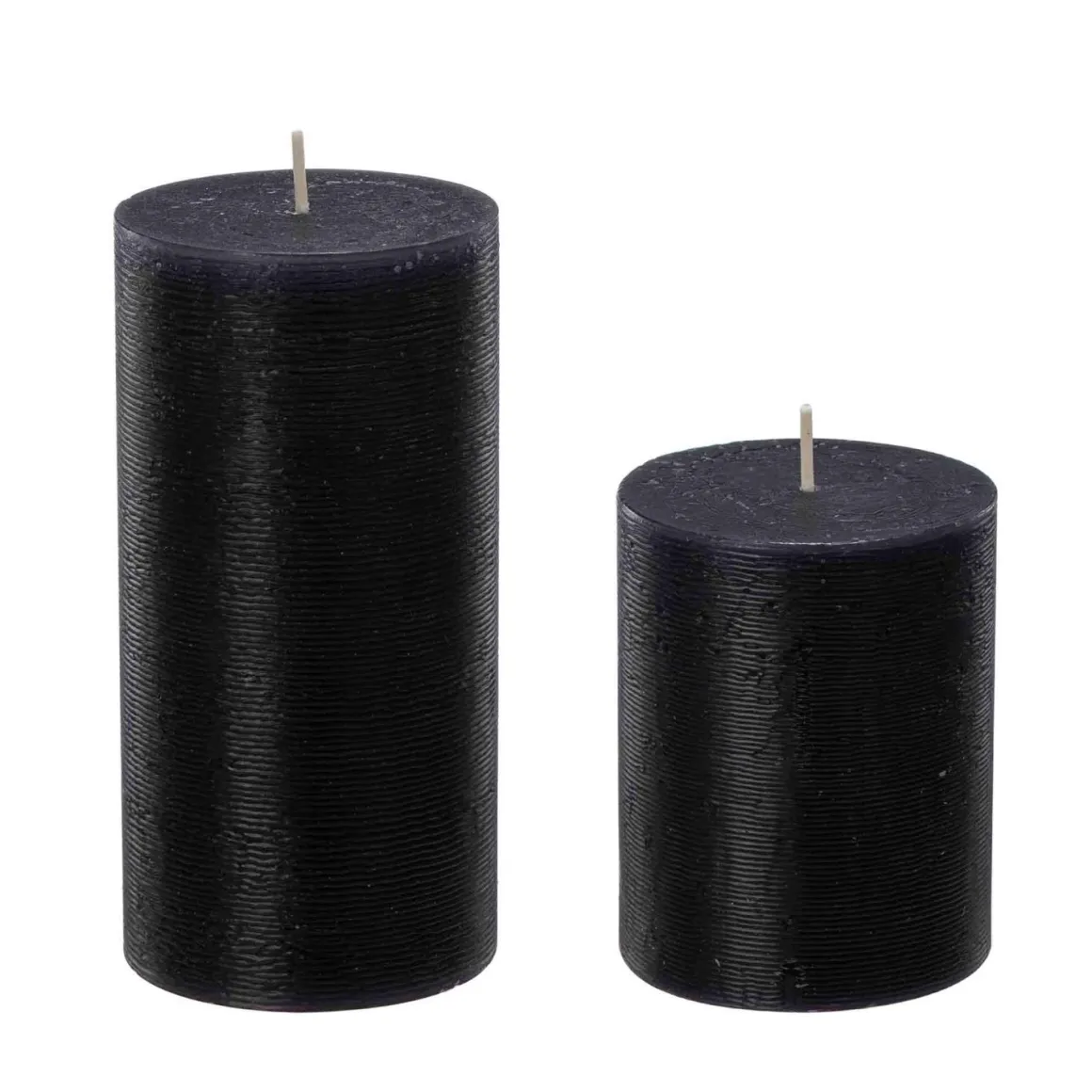 Kubbelys 9 cm Sort