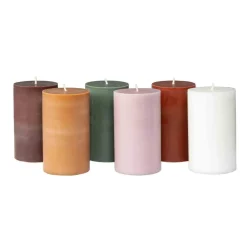 Kubbelys 100% stearin 10cm karamell