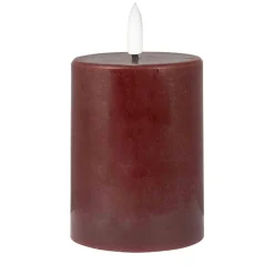 Kubbelys LED 12,5 cm bordeaux