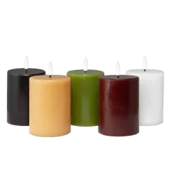 Kubbelys LED 12,5 cm bordeaux