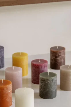 Kubbelys Rustikk 9cm mørk grønn