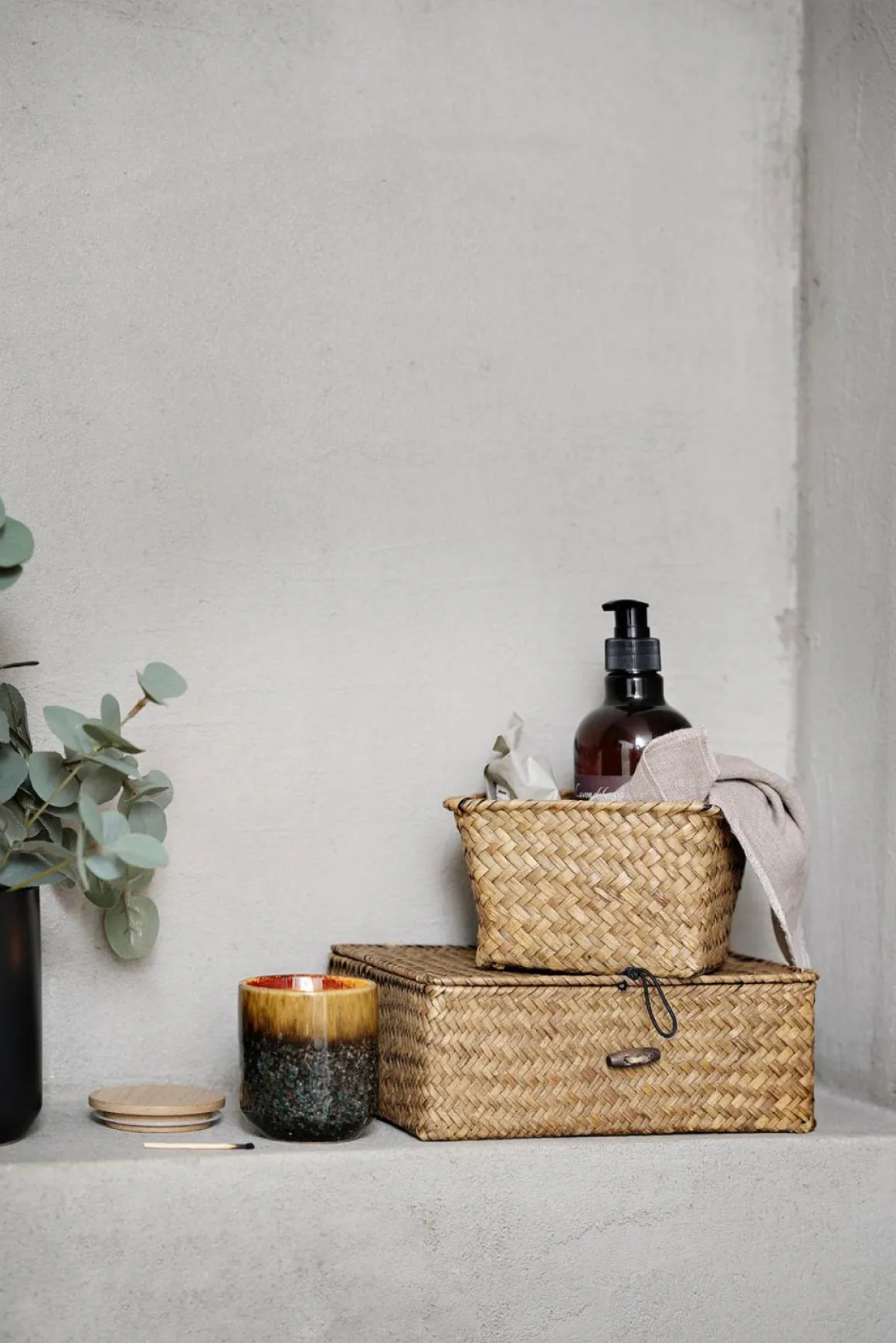 Kurv Tage med lokk stor