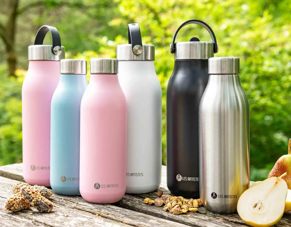 Les Artistes - Bottle Up Termoflaske 0,5 l, rosa