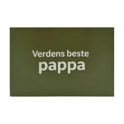 Liggende kort Verdens beste pappa