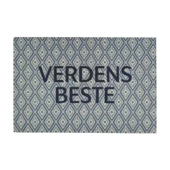 Liggende kort Verdens beste blå