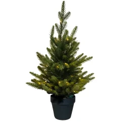 Lite juletre med ledlys H 60cm