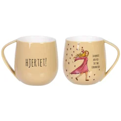 Lykketegning - Hjertet, 40 cl gul