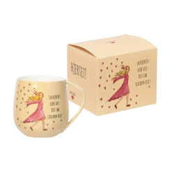 Lykketegning - Hjertet, 40 cl gul