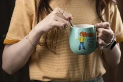 Lykketegning - Jeg klarer Krus 40 cl blå