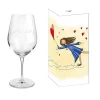 Lykketegning - Lytt til ditt hjertes vingeslag, Rødvinsglass 62 cl