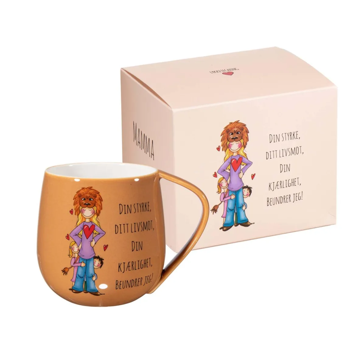 Lykketegning - Mamma Krus 40 cl