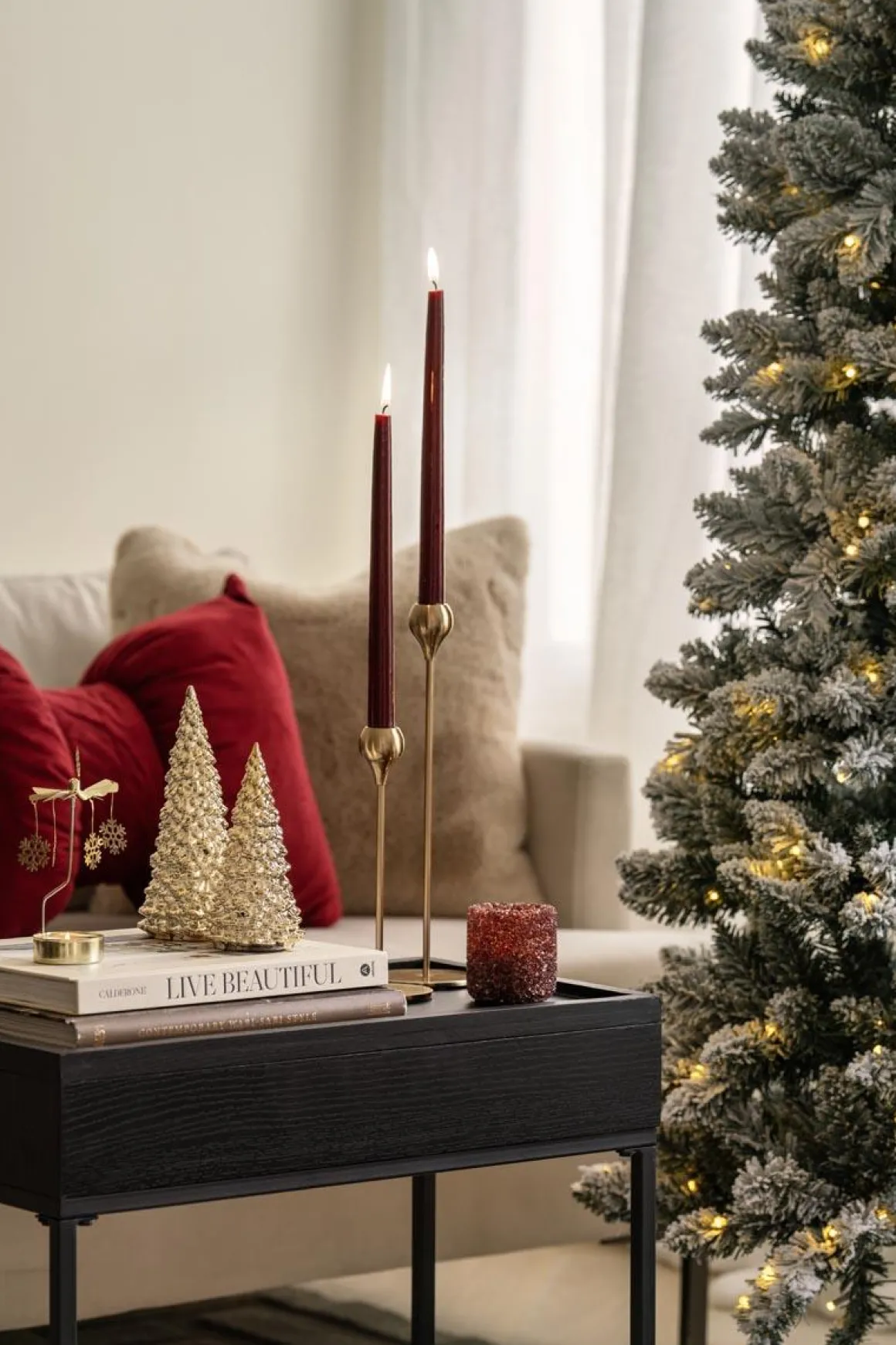 Lysestake Blonde 21,5 cm gull