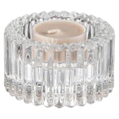 Lysestake kombi 4,3 cm glass