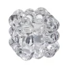 Lysestake kombi Bubbles 6,5cm klar