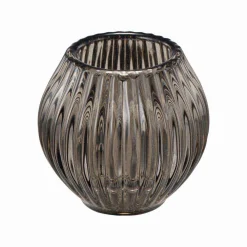 Lysestake Kombi Rille 7 cm grå