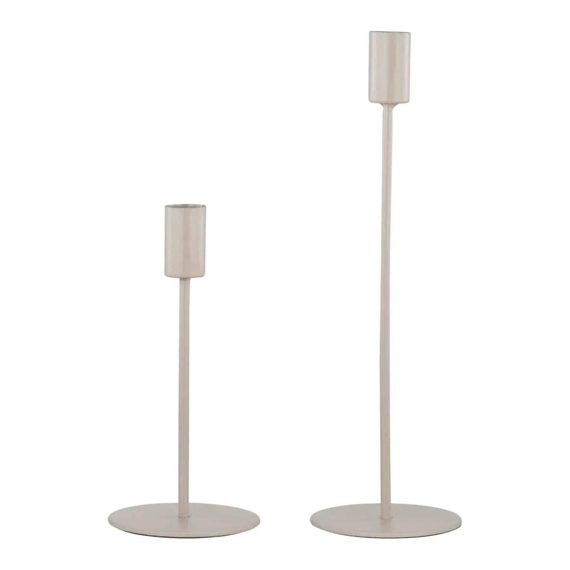 Lysestake Melina 28,5cm beige