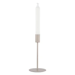 Lysestake Melina 18cm beige