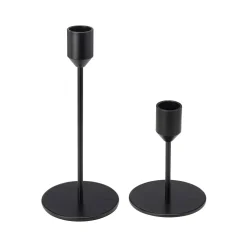 Lysestake Prato 18,5cm Sort