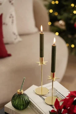 Lysestake Stjerna 18 cm