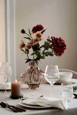 Lysfat kubbelys 9,5cm grønn