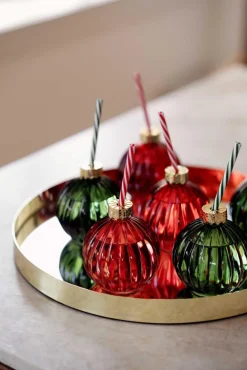 Lysfat Speil gull 40 cm