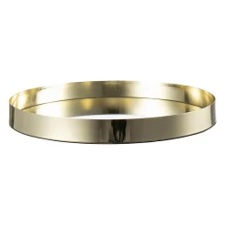 Lysfat Speil gull 30 cm