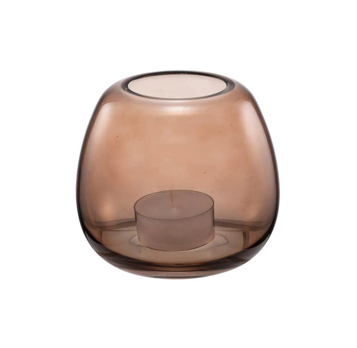 Lysholder Ling 12cm Amber