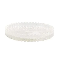 Lysholder rille 9 cm klar