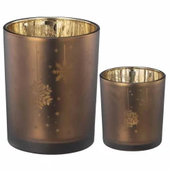 Lyslykt Snøstjerne 8 cm