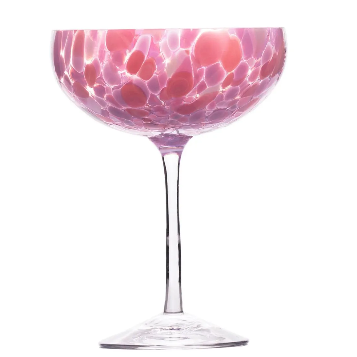 Magnor - Swirl Champagneglass, rosa