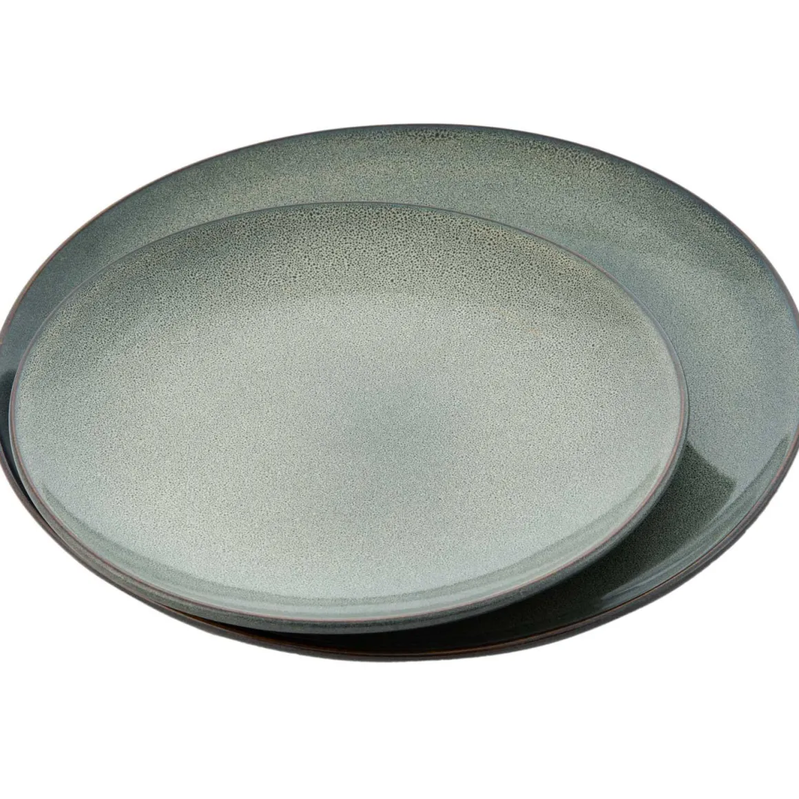 Middagstallerken Iben 26 cm grønn-blå