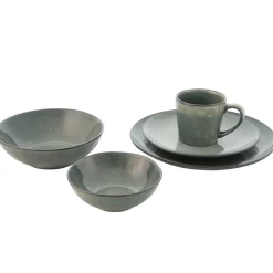 Middagstallerken Iben 26 cm grønn-blå