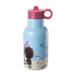 Modern House - Bukkene Bruse Drikkeflaske 0,35 l, blå/rosa