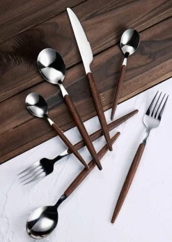 Modern House - North Bestikksett 16 deler brun