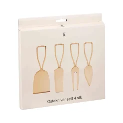 Ostekniver sett 4 stk