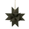 Papirstjerne 3D 2pk grønn