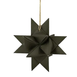 Papirstjerne 3D 2pk grønn