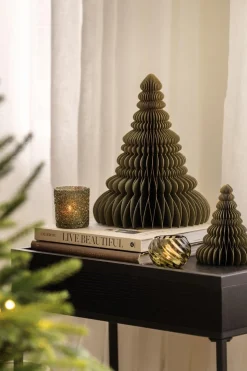 Papirtre 15cm grønn